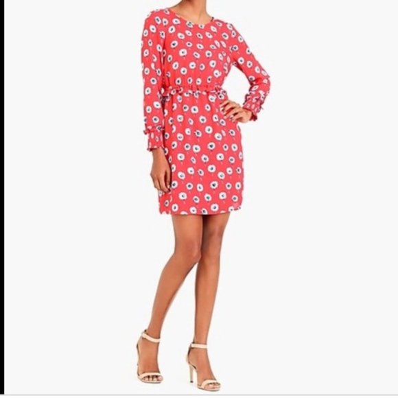 J. Crew Factory Dresses & Skirts - J. crew Factory Floral Dress Long Sleeves